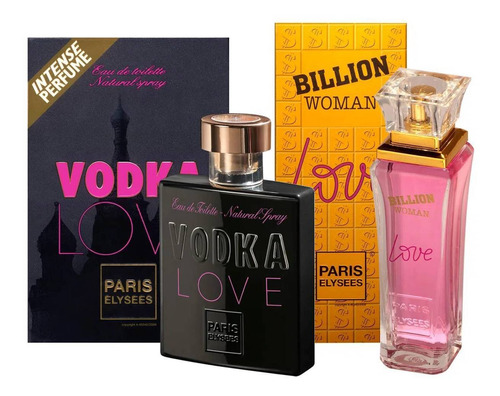 Billion Woman Love + Vodka Love - Paris Elysees