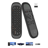 Miritz Air Mouse Remote Con Teclado Retroiluminado [entrada