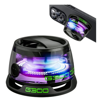 Altavoz Bluetooth Portátil Magnético Mini Altavoz G300 Negro
