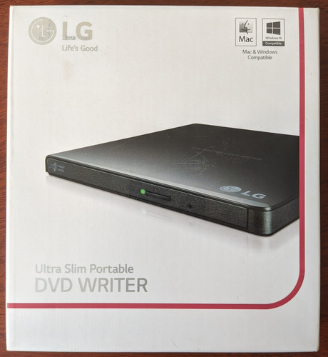 Lector Dvd LG Slim Premium Win/mac Pprecio Negociable