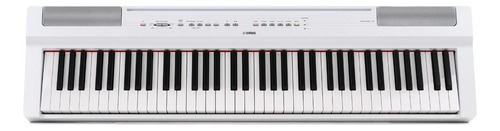 Piano Digital Yamaha P121w Blanco De 73 Teclas Ghs + Pedal
