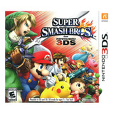 Super Smash Bros. For 3ds - Cartucho Original C/caja