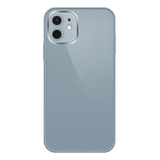 Capinha Silicone Vidro Glass Compatível Com iPhone 11