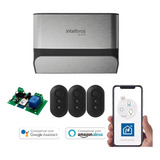 Kit Automatizador Wifi C/ Fechadura Eletroímã E 3 Controles