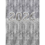 Kit 3 Cortinas Metalizadas + 2023 Festas Ano Novo Brilhante