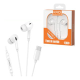 Fone De Ouvido Earphones Type-c Kaidi - Kd-733