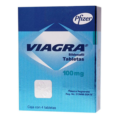 Viagra Tabletas 100 Mg, 4 Tabletas | Envío gratis