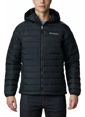 Campera Inflable Hombre Columbia Powder Lite Hooded