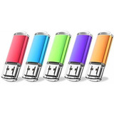 Unidad Flash, Unidad Flash Usb Wellsenn 32 Gb X 5 Bulk Memor