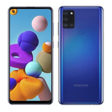 Usado: Samsung A21s 64 Gb Azul - Bom