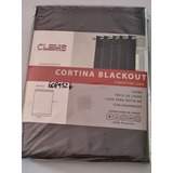 Cortina Blackout Clems 228x140 Cm 1 Paño Tela Engomada