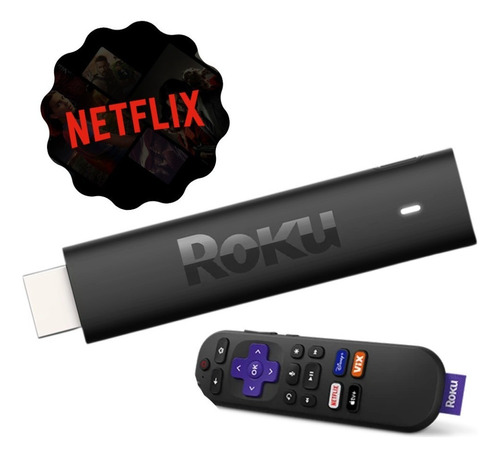 Roku Stick 4k Streaming Tv Hdr Dolby Vision C/control Remoto