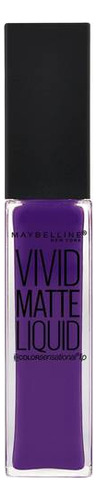 Labial Color Sensational Vivid Matte Tono 45 Vivid Violet