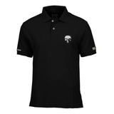 Camiseta Tipo Polo The Punisher Logo Inp Hombre Php 