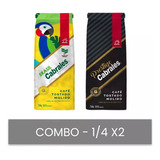 Pack 2 X 250g Cafe Cabrales Tostado Molido Brasil + Prestige