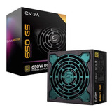 Fuente Poder Evga 650 G5 Supernova 650w 80plus Gold Modular Color Negro