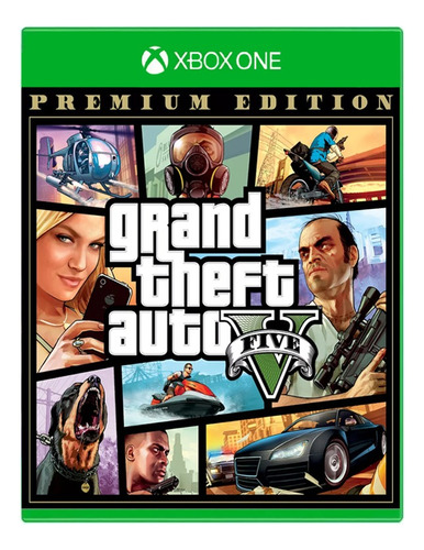 Grand Theft Auto V Premium Edition (xbox One) Key 25 Dígitos