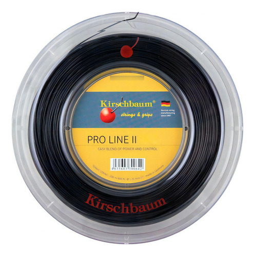 Rodillo De Cuerda Kirschbaum Pro Line 2, 1,20 Mm, 200 M