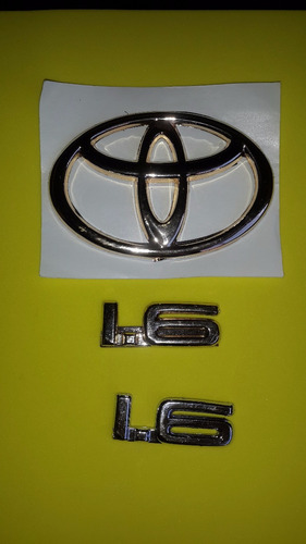 Emblema 1.6 Toyota Corolla Baby Camry Foto 3