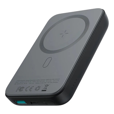Bateria Externa Power Bank Magnética MagSafe 10000 Mah Carga Rápida 20w - Joyroom - Color Negro | Envío gratis