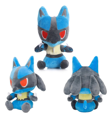 Peluche Lucario Pokemon Lucha Acero Game Freak Kawaii 24 Cms