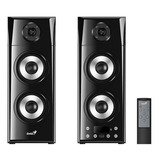 Parlante 2.0 Genius Sp-hf2800 Bluetooth 60w Rms Madera Rca 