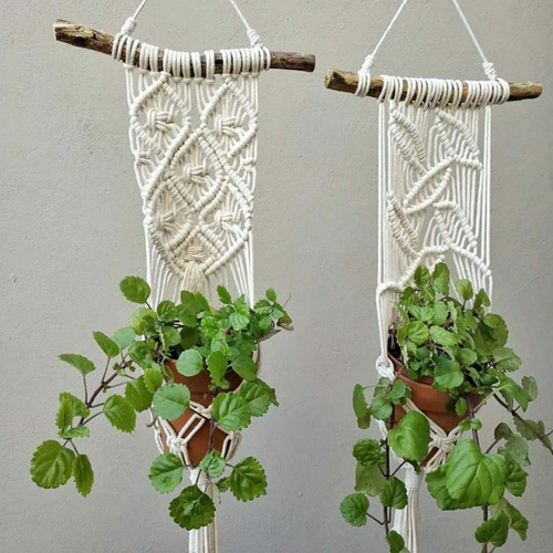 Portamacetas Colgante Macetero Macrame