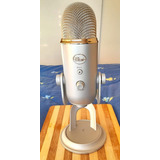 Micrófono Blue Yeti Condensador Omnidireccional Como Nuevo