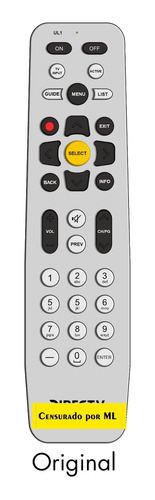 Control Remoto Directv Pack 10 Unidades