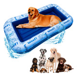 Piscina Flotante Para Perros Grandes De Hasta 100 Kg, Color