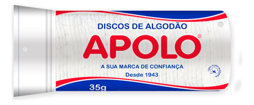 Discos De Algodão Apolo 35g Ideal Para Estética E Manicure