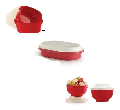 Set Actualite  X  4 Unidades Tupperware® Libre De Bpa