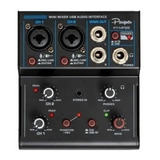 Consola Mini Mixer Parquer 3 Canales Phantom Grabación