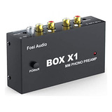 Preamplificador De Fono Fosi Audio Box X1 Para Tocadiscos Mm