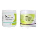 Deva Kit Heaven In Hair + Supercream 2 X 500g