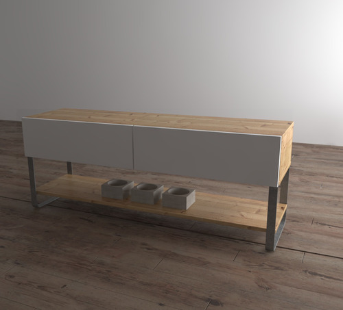 Credenza, Mueble Para Tv, 33 Grados Artic 1.20m