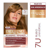  L'oréal Excellence Coloracion Triple Cuidado Sin Amoníaco Rubio Claro Universal 8u