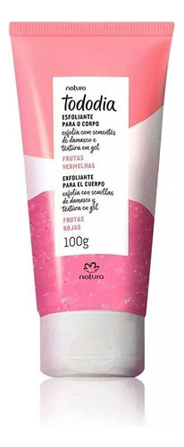 Exfoliante Corporal En Gel Natura Tododia Frutas Rojas 100g