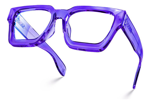 Lentes De Bloqueo De Luz Azul Con Marco Rectangular Tr90 De