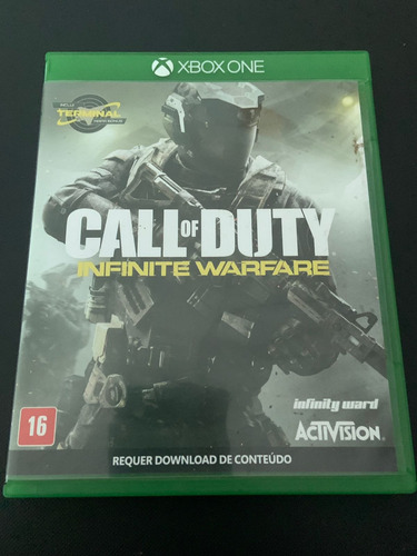 Jogo Call Of Duty Infinite Warfare Game Xbox One Dvd Físico