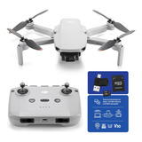 Mini Drone Dji Mini 2 Se Câmera 2.7k Cinza 2.4ghz 1 Bateria