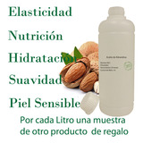 Aceite De Almendras, 2 Botellas De 1 Litro  