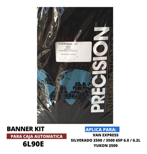 Banner Kit 6l90e Silverado/ Rey Camion/ Van Express / Yukon Foto 4