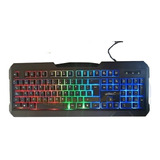 Teclado Gamer Con Luz Led Multicolor Unitec Mk36 