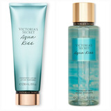 Victoria's Secret Aqua Kiss Body Splash + Body Lotion