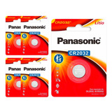 5 Baterias Cr2032 Panasonic