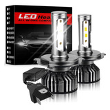 H4 De Faros Led 6500k 60000lm Para Honda Canbus