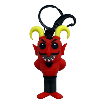Llavero By México Diablito Judelio 3d Pvc Diseño Mexicano