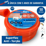 Mangueira Para Irrigação Pvc ¾ Reforça - Rolo C/ 50 Metros