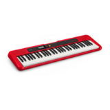 Piano Casio Ct-s200 Rdco Teclado Organeta Rojo 61teclas